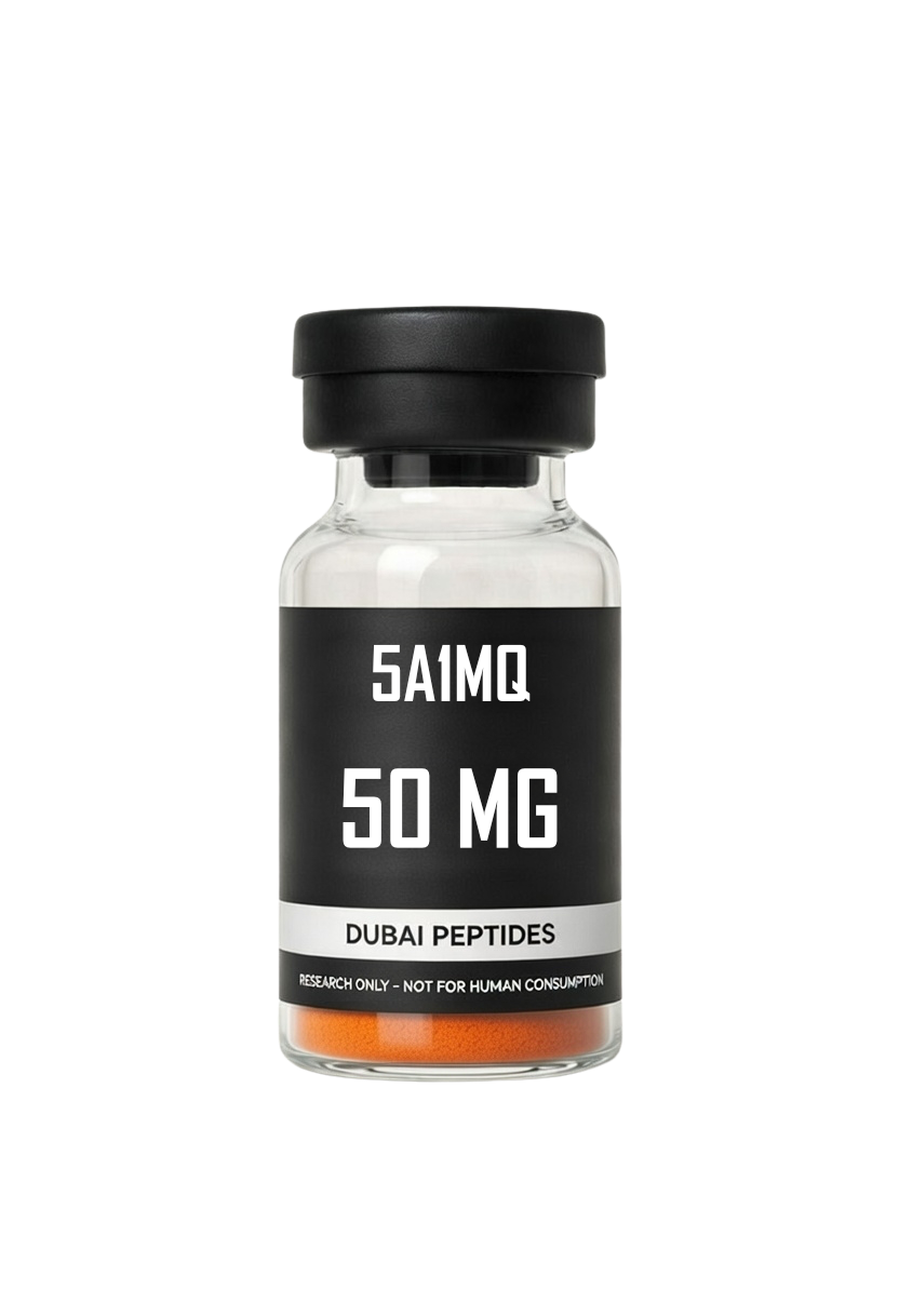 5-Amino-1MQ NNMT inhibitor research compound vial – Dubai Peptides UAE