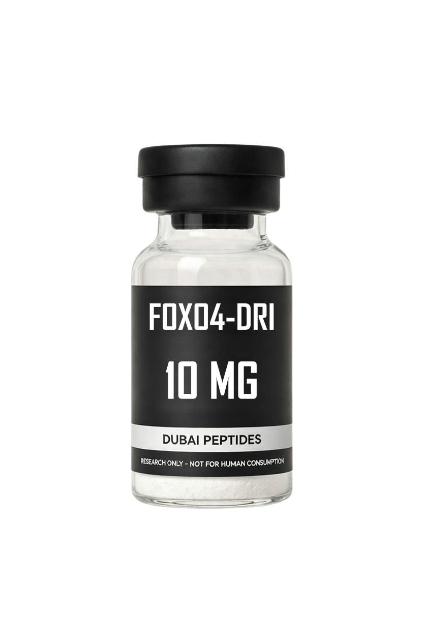 FOXO4-DRI senolytic research peptide vial – Dubai Peptides UAE